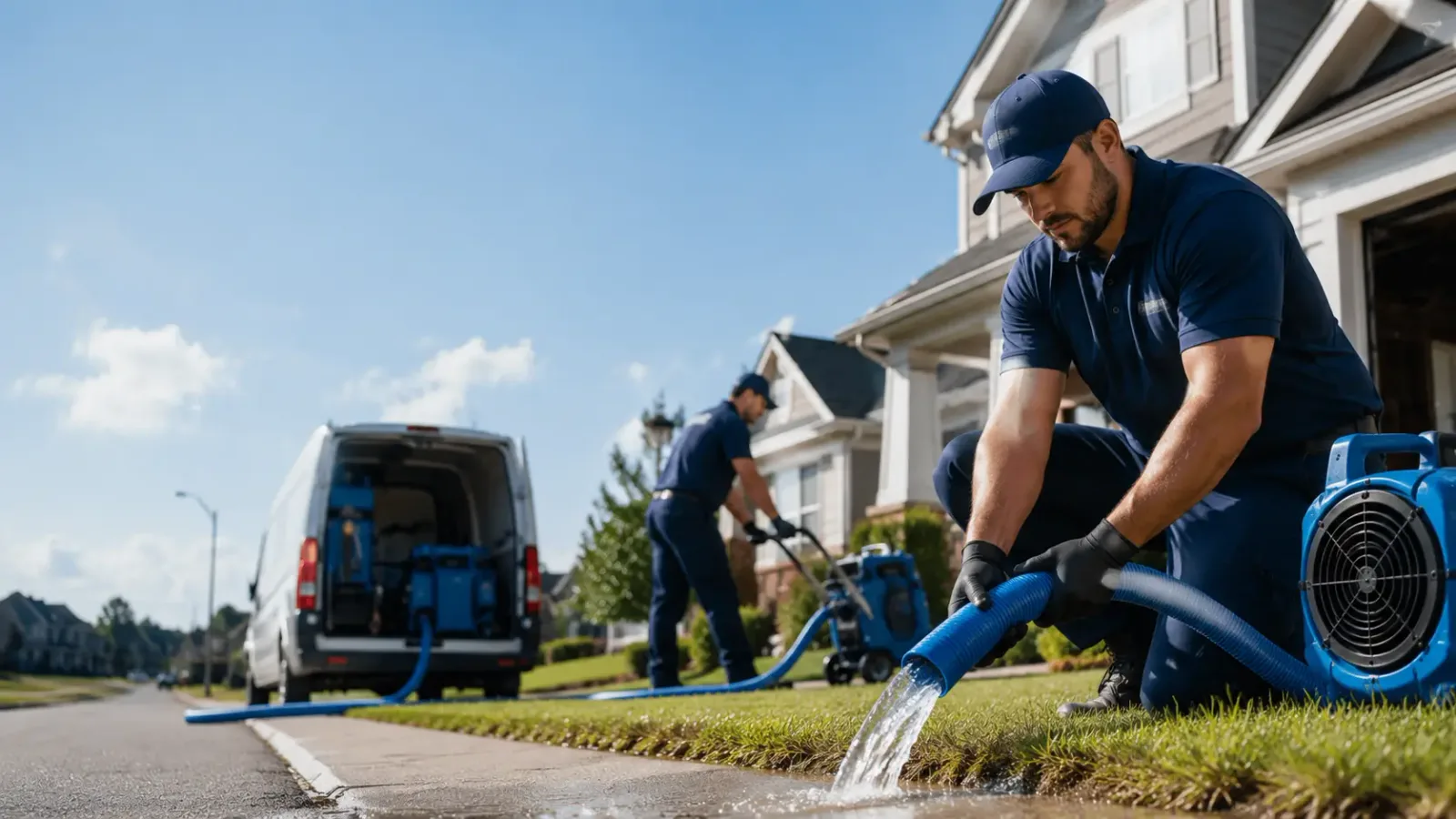 Flood Damage Restoration in Lowber, PA